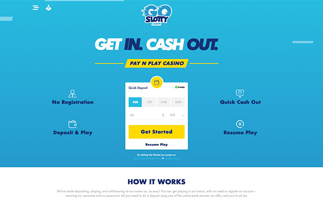 The new amazing Go Slotty Casino, try now!