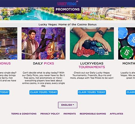 7 Reasons to try Lucky Vegas Casino