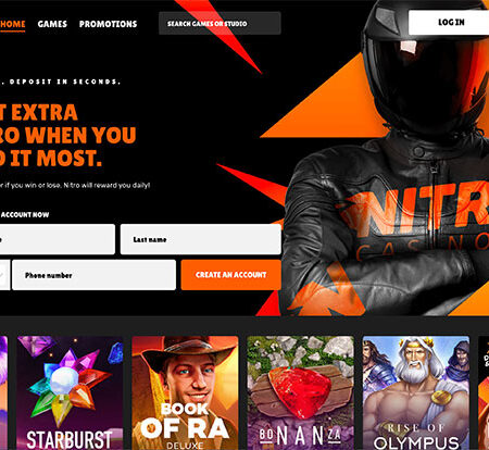 Get Nitro In Your New Online Casino, Vroom!