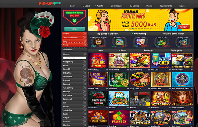 Get started with the new and exciting Pin-Up Casino