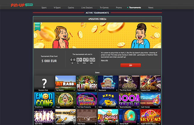 Aplicación sobre casino en línea Pinup Peru