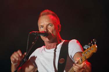 Sting Singing Shape of My Heart